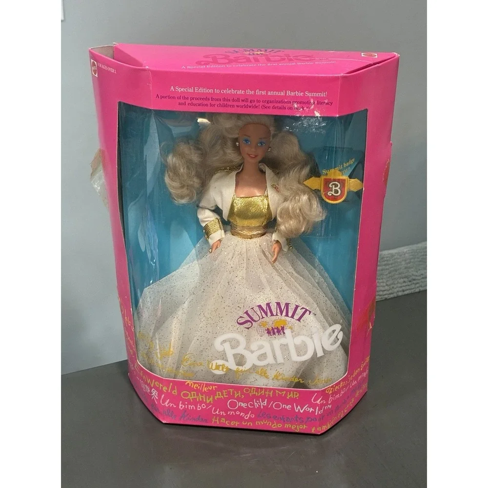 Vtg Summit Barbie 1990 Mattel 7027